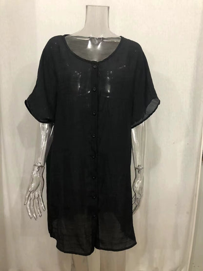 Women's Cotton Linen Blouse